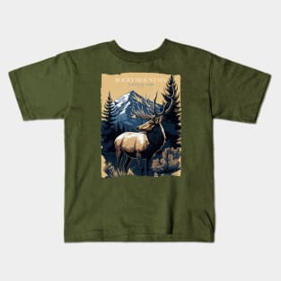 Rocky Mountain National Park Kids T-Shirt